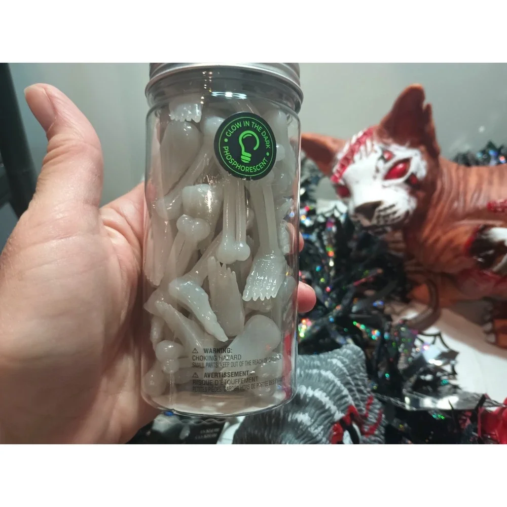 NWT Ashland Halloween Decor Lot Zombie Sphynx Cat Rat Cockroach Skeleton Prop